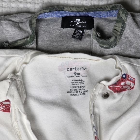 Assorted Baby Footie Sleepers (Lot Of 5) - Picture 5 of 5